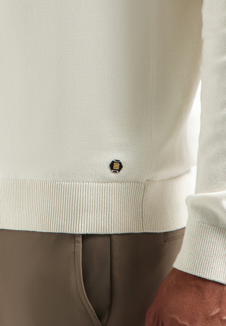 Pullover Polo Half Zip Solid, Kit 013 Bild 7