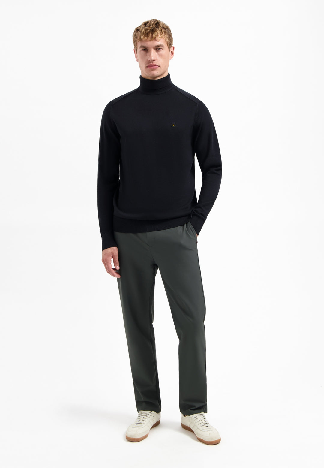 Pullover Roll Neck, Black 020 Bild 3