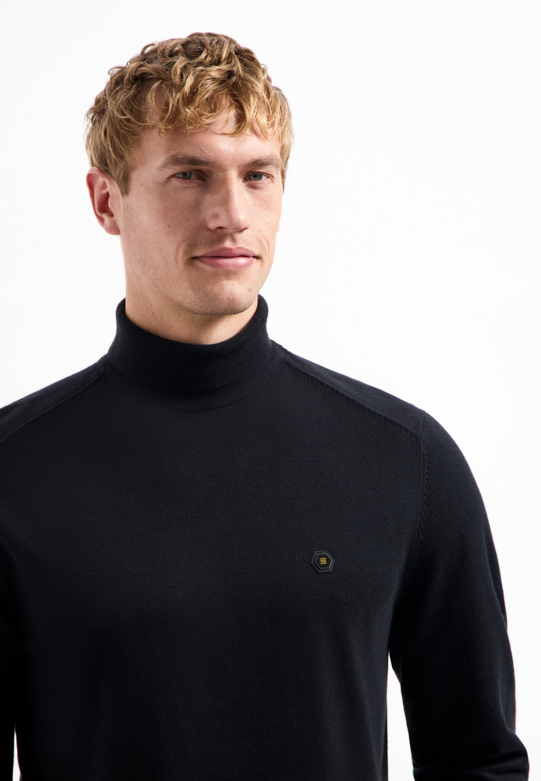 Pullover Roll Neck, Black 020 Bild 4