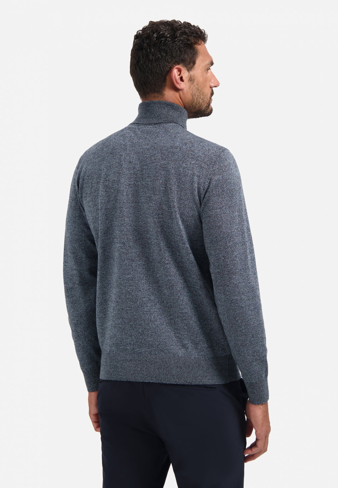 Pullover Roll Neck, Dusty Blue 138 Bild 2