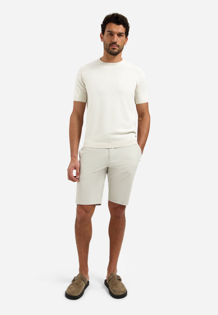 Pullover Short Sleeve Crew Neck Melange, Kit Melange 108 Bild 3