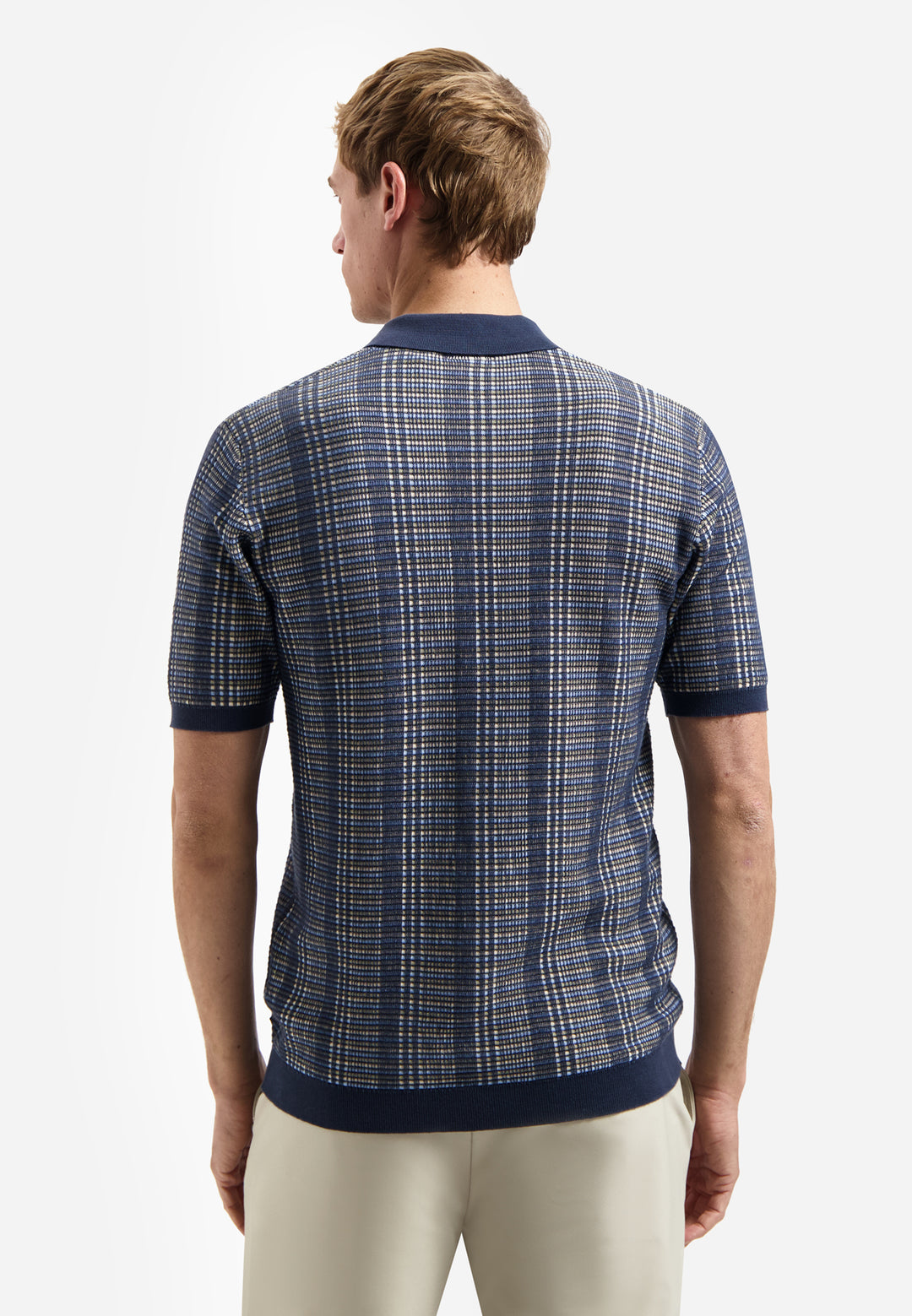Pullover Short Sleeve Polo Multi Color, Night 078 Bild 2