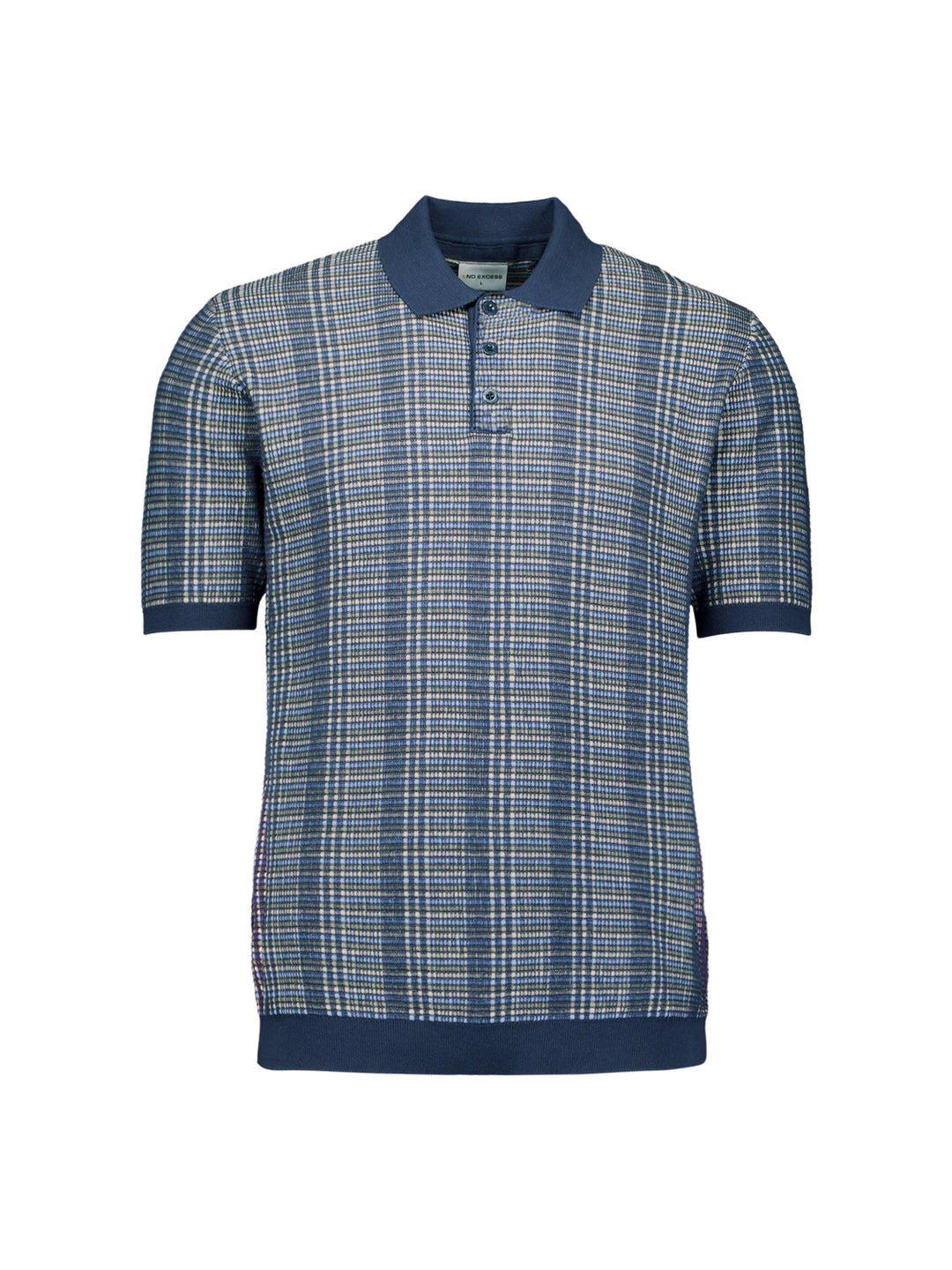 Pullover Short Sleeve Polo Multi Color, Night 078 Bild 5