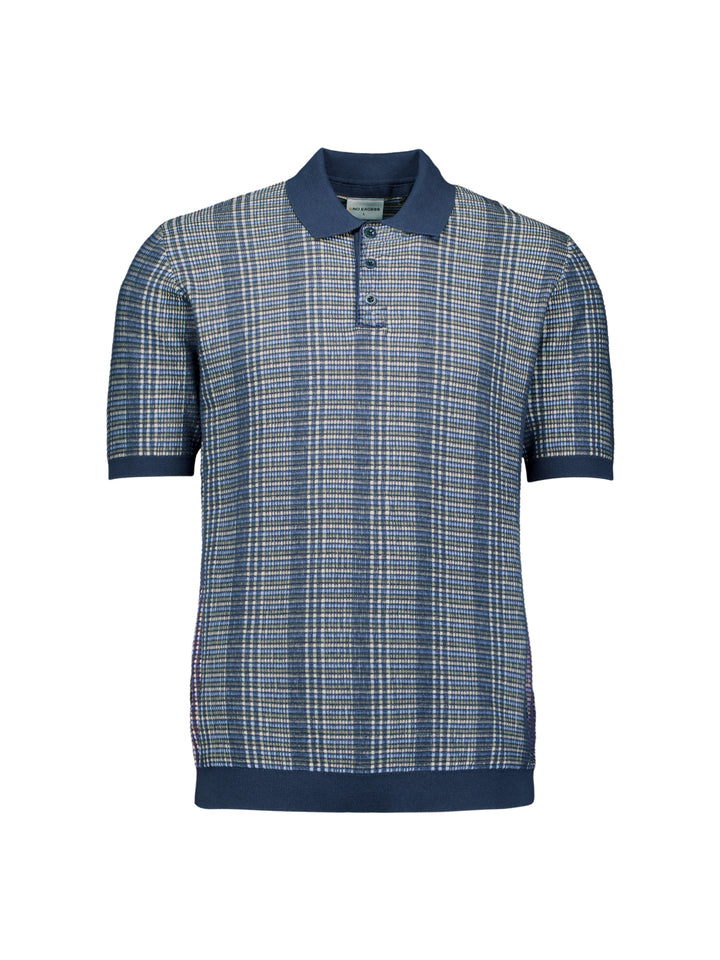 Pullover Short Sleeve Polo Multi Color, Night 078 Bild 5