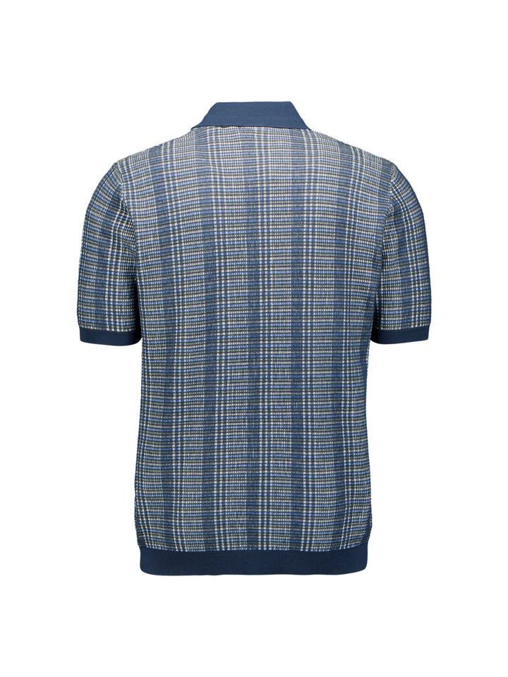 Pullover Short Sleeve Polo Multi Color, Night 078 Bild 6