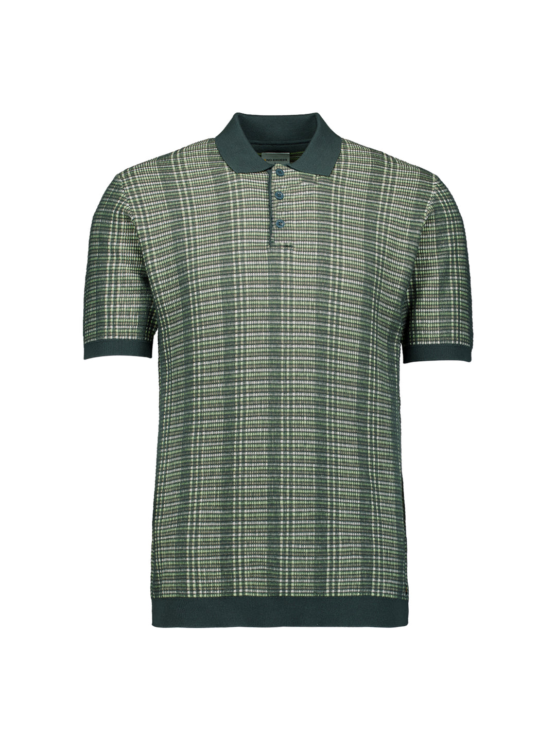 Pullover Short Sleeve Polo Multi Color, Dark Steel 124 Bild 5