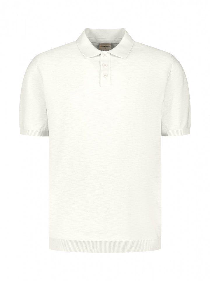 Pullover Short Sleeve Polo Slub, Kit 013 Bild 5