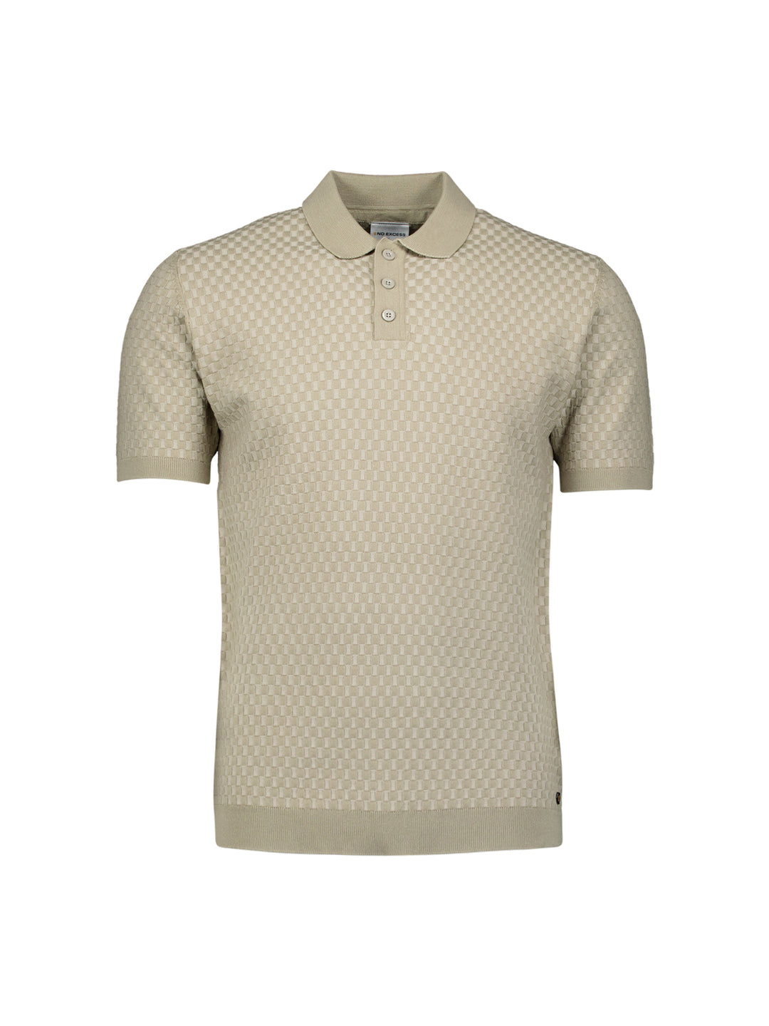 Pullover Short Sleeve Polo, Taupe 044 Bild 5