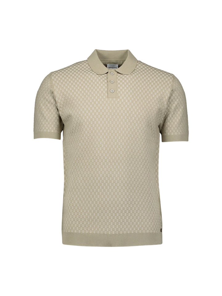 Pullover Short Sleeve Polo, Taupe 044 Bild 5