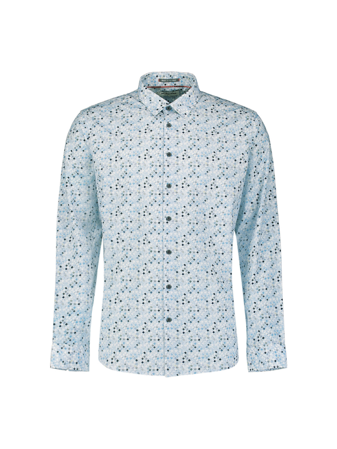 Shirt Allover Printed, Blue 030 Bild 5