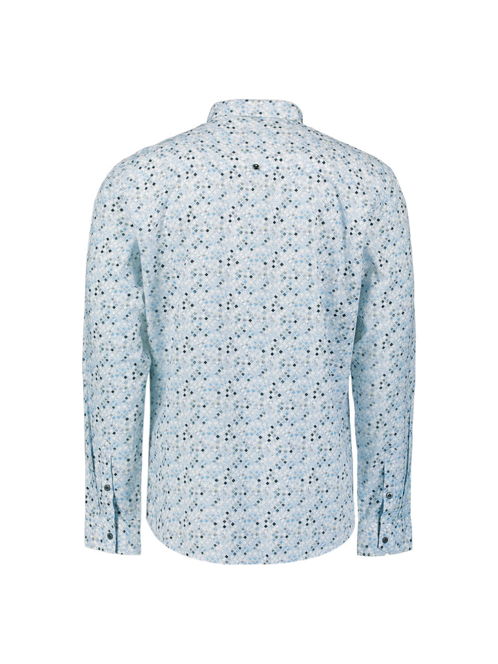 Shirt Allover Printed, Blue 030 Bild 6