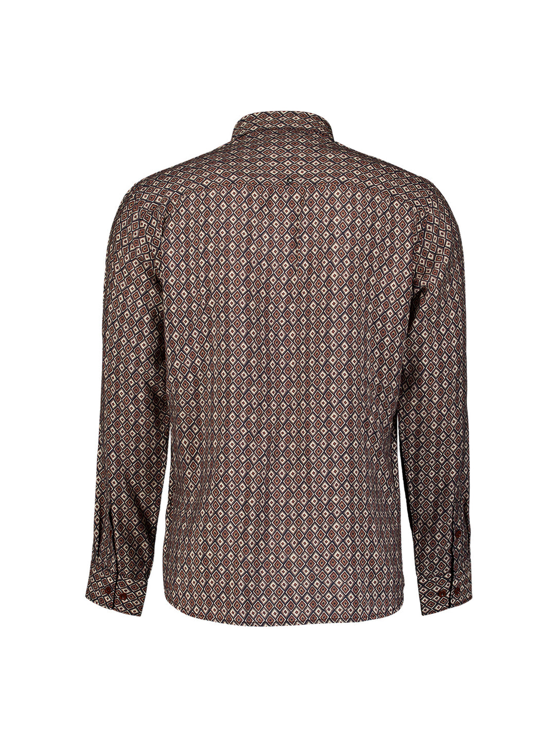 Shirt Allover Printed, Light Brown 041 Bild 2