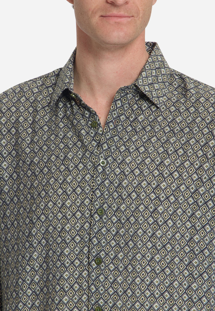 Shirt Allover Printed, Moss 152 Bild 7
