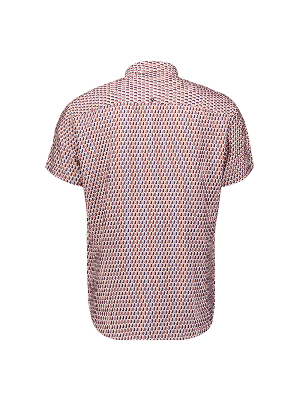 Shirt Short Sleeve Allover Printed, Coral 094 Bild 2
