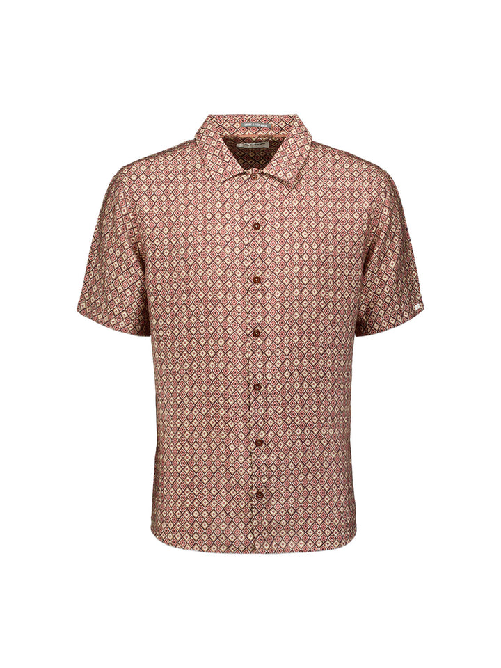 Shirt Short Sleeve Allover Printed, Coral 094 Bild 1