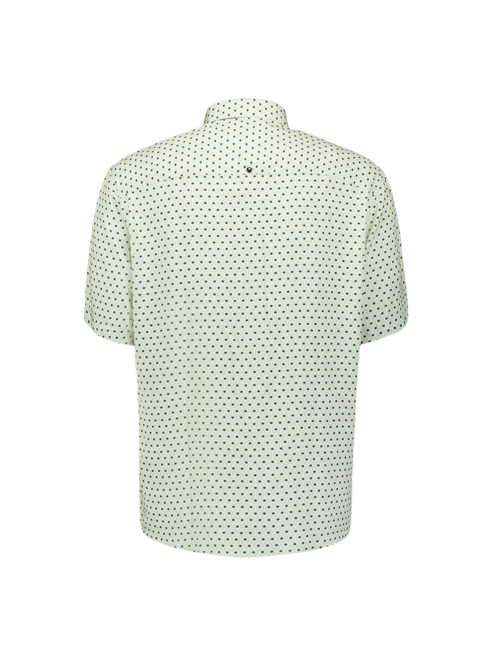 Shirt Short Sleeve Stretch Allover Printed, Green 050 Bild 2
