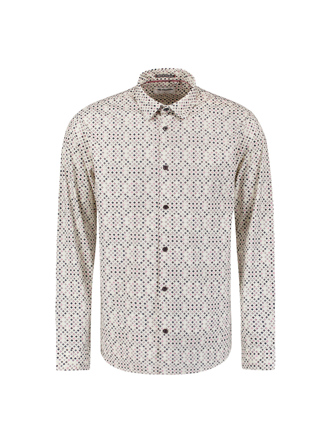 Shirt Stretch Allover Printed, Mauve 146 Bild 1