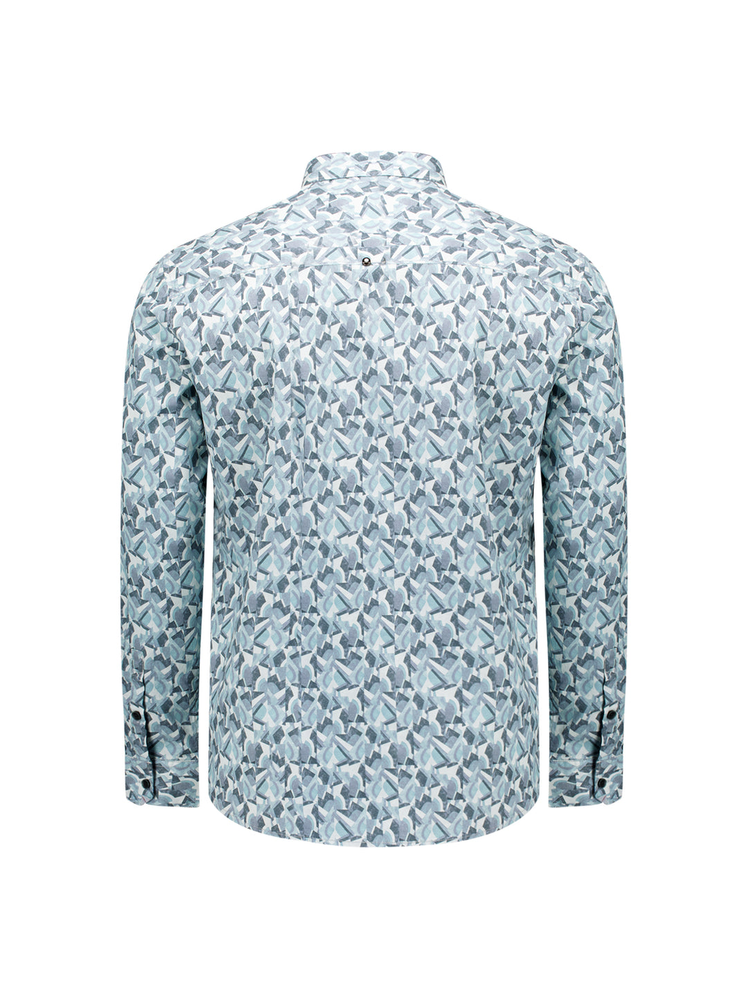 Shirt Stretch Allover Printed, Dark Steel 124 Bild 6