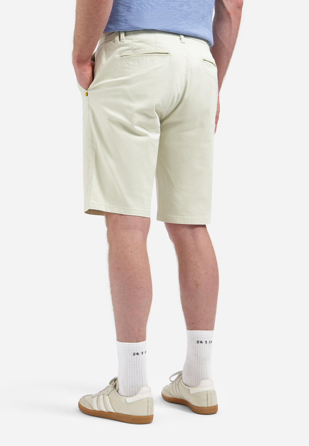 Short Chino Stretch, Stone 014 Bild 2