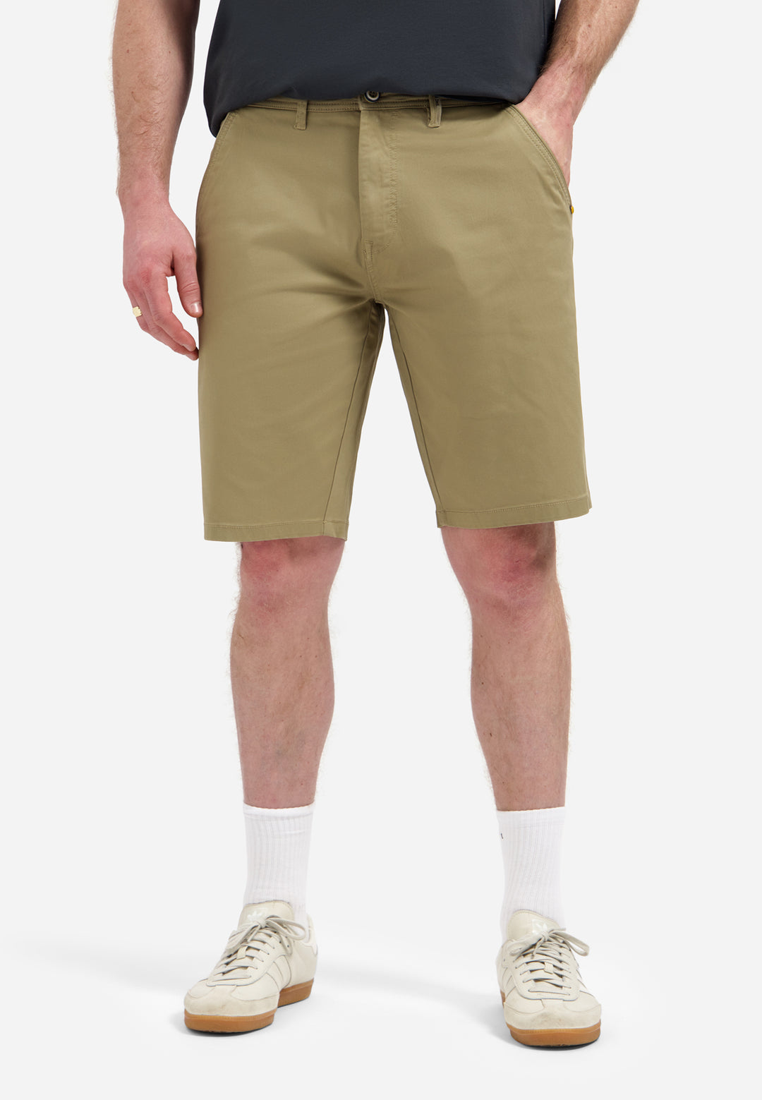 Short Chino Stretch, Taupe 044 Bild 1