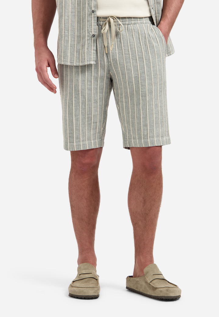 Short Chino Striped, Sand 015 Bild 1