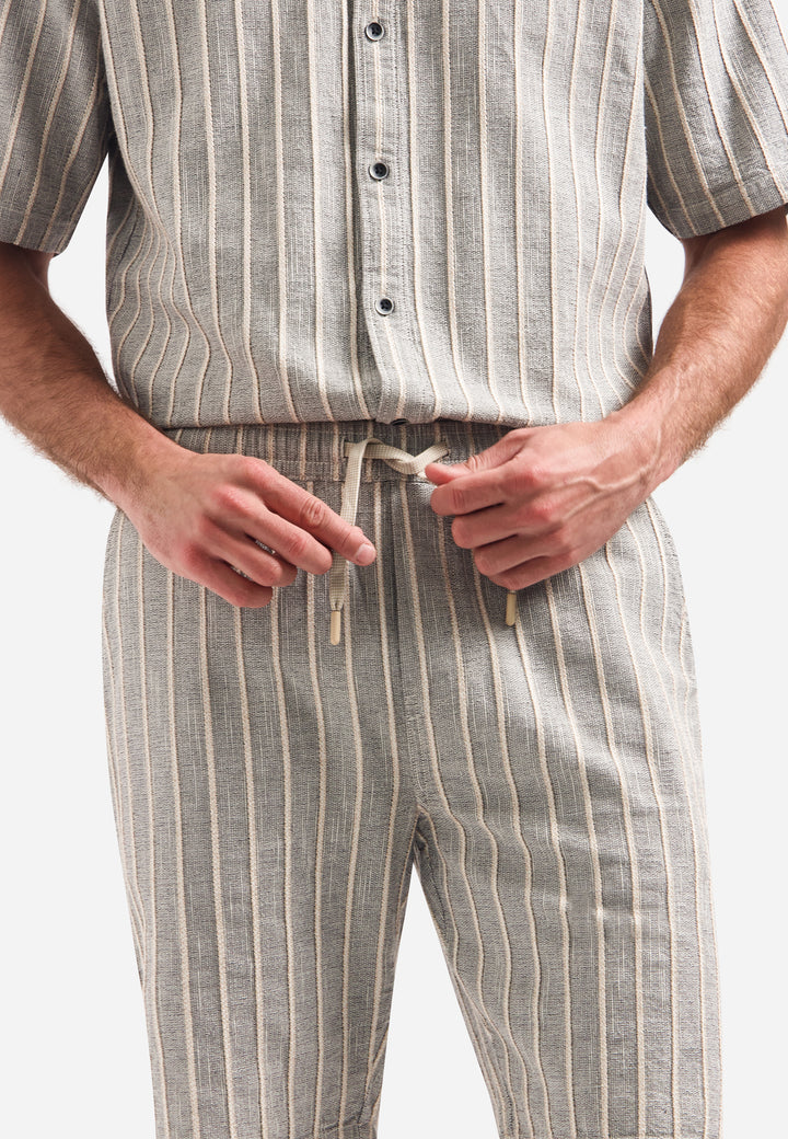 Short Chino Striped, Sand 015 Bild 4