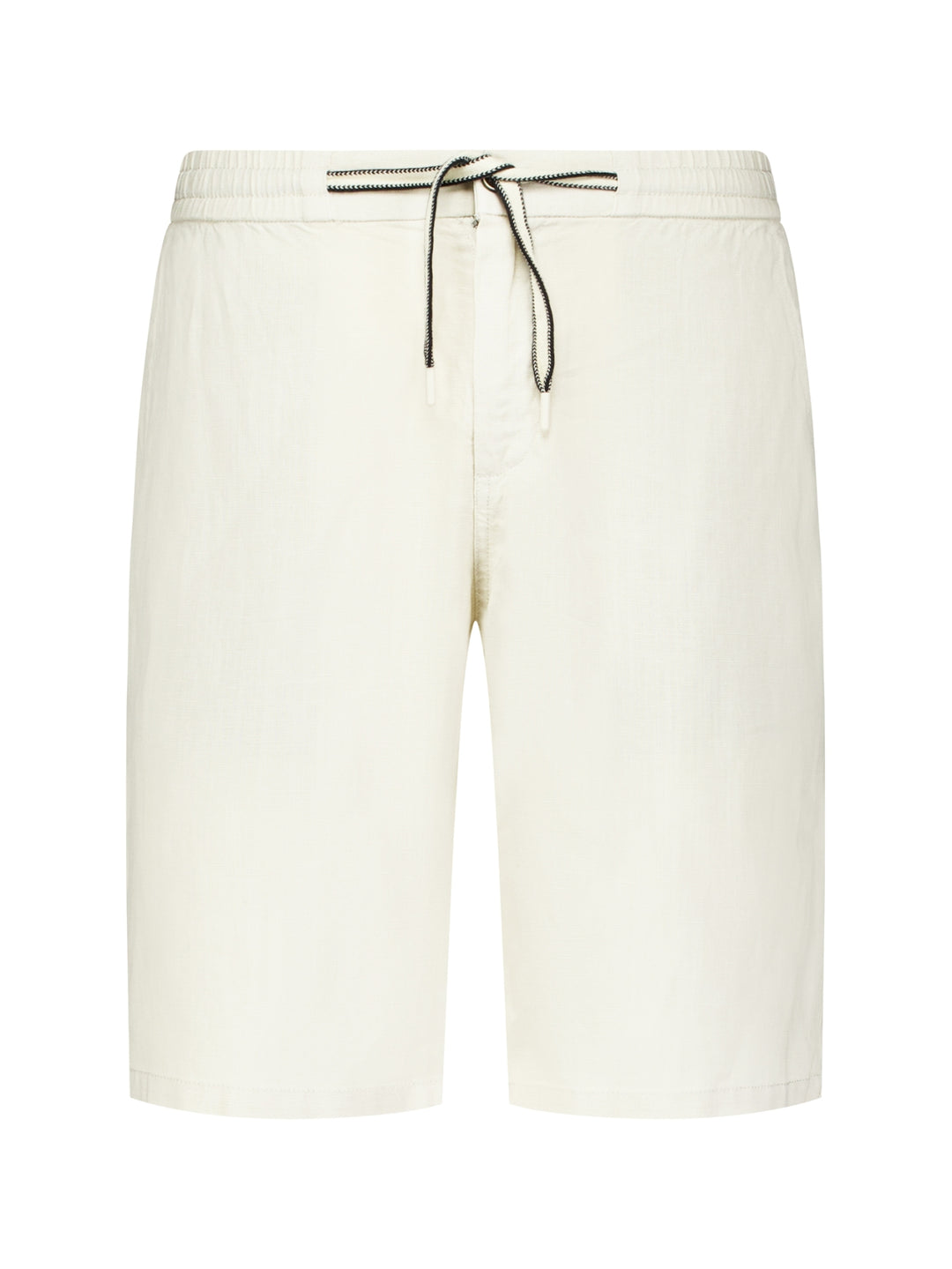 Short Chino With Linen, Garment Dyed, Stone 014 Bild 5