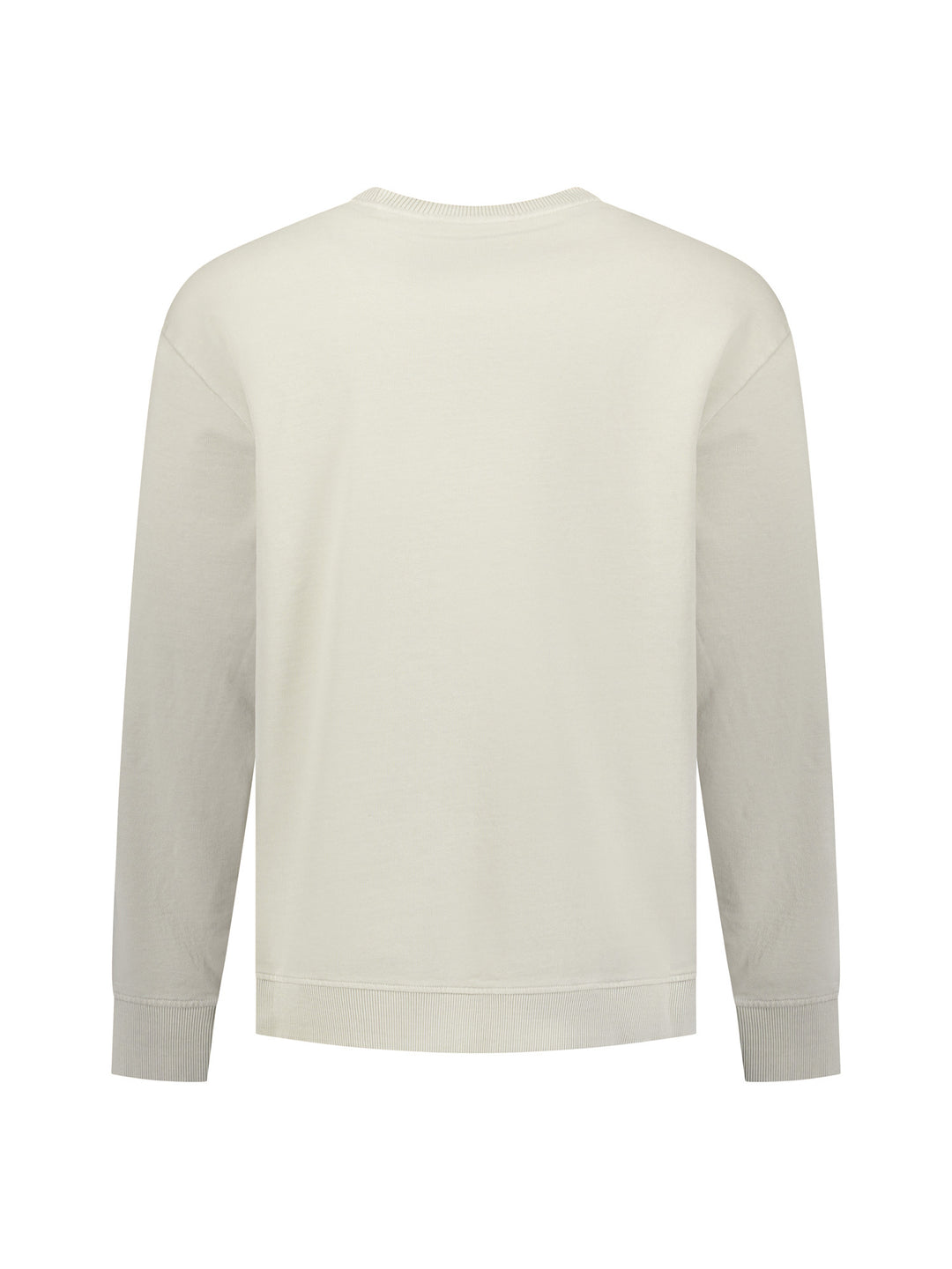 Sweater Crewneck French Terry Garment Dyed, Cement 122 Bild 6