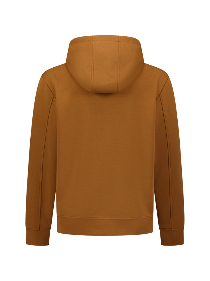 Sweater Full Zip Hooded, Caramel 048 Bild 6