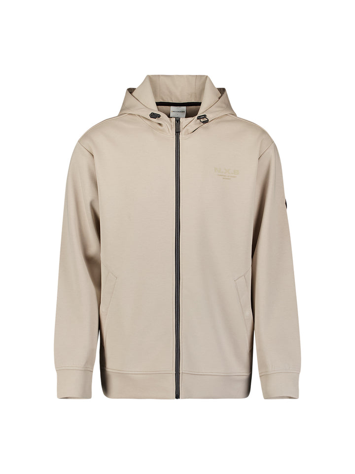 Sweater Full Zip Hooded, Cement 122 Bild 5