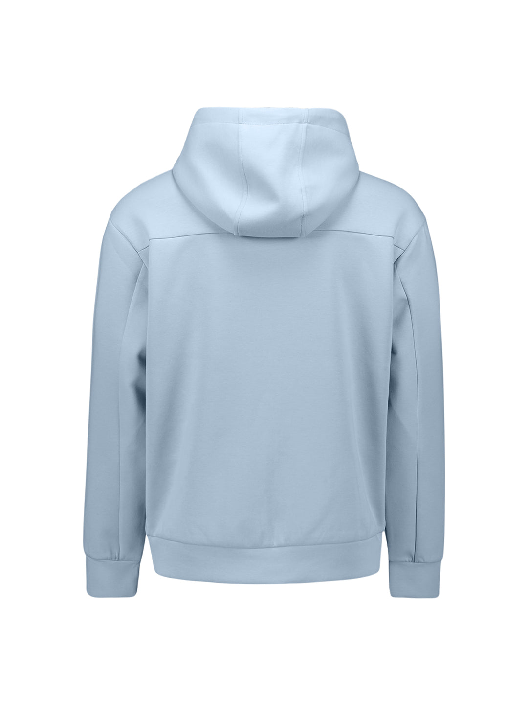 Sweater Full Zipper Hooded Interlock, Blue 030 Bild 6