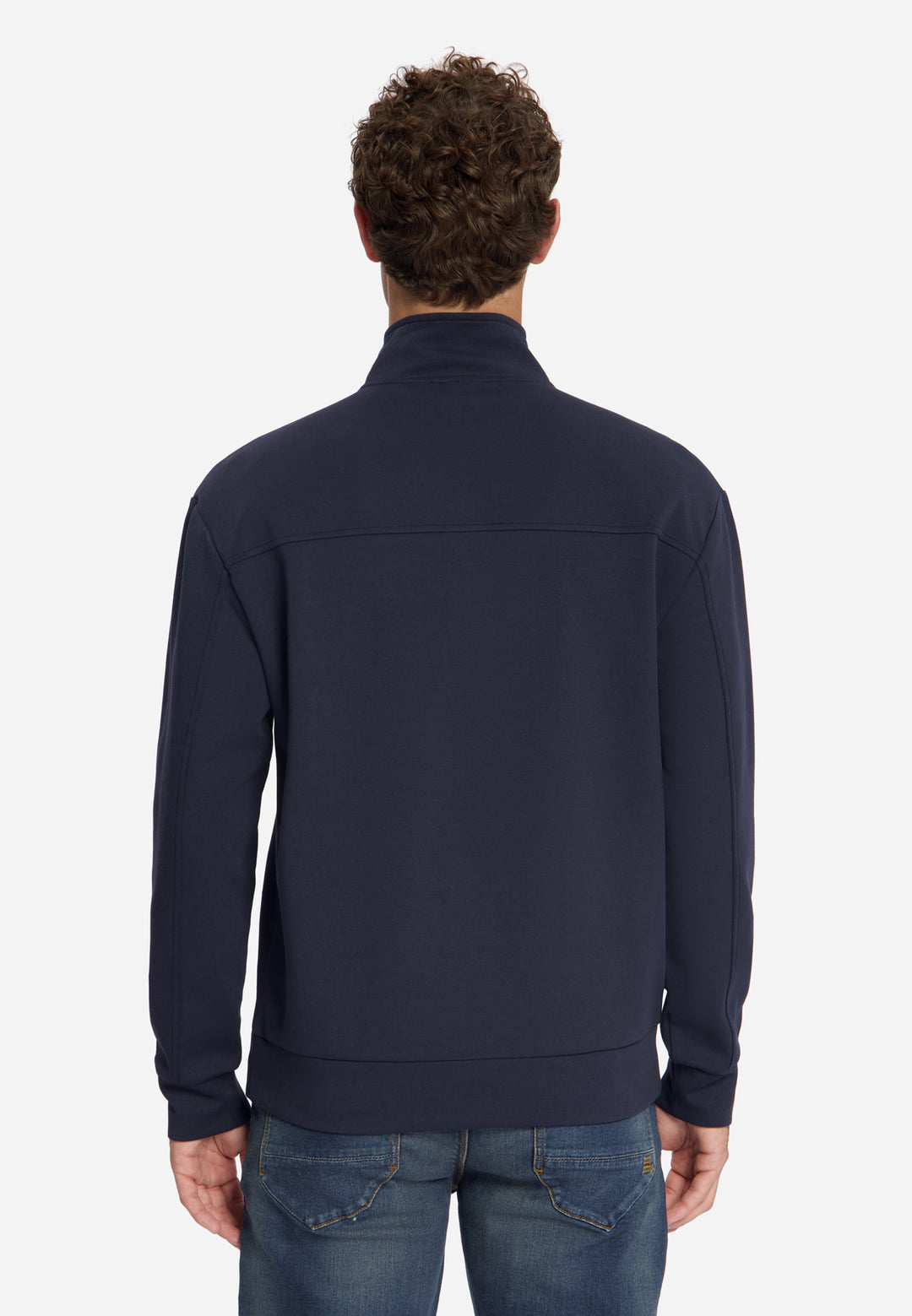 Sweater Half Zip, Dark Night 178 Bild 2