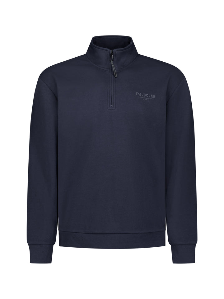 Sweater Half Zip, Dark Night 178 Bild 5