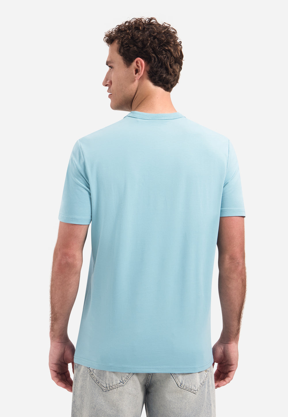 T-Shirt Crewneck Graphic, Seablue 039 Bild 2