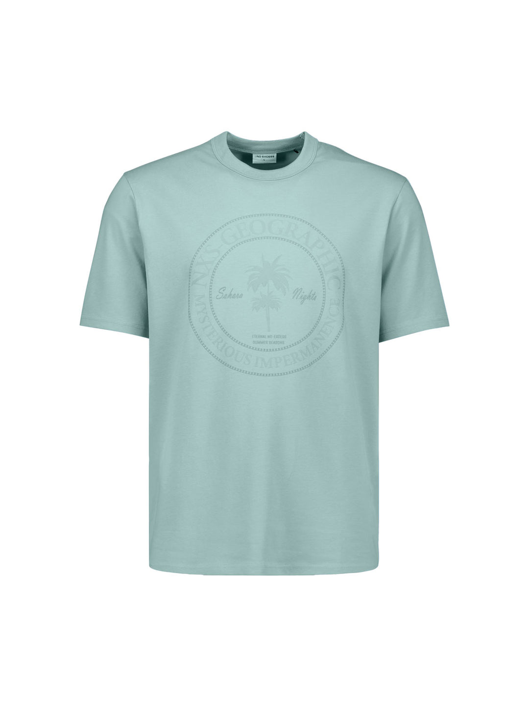 T-Shirt Crewneck Graphic, Seablue 039 Bild 5