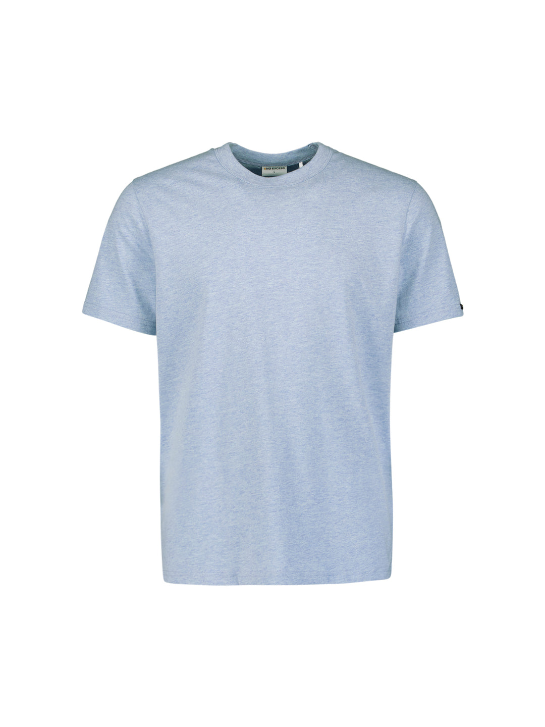 T-Shirt Crewneck Melange, Blue 030 Bild 5