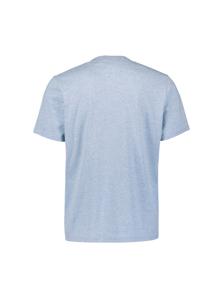 T-Shirt Crewneck Melange, Blue 030 Bild 6