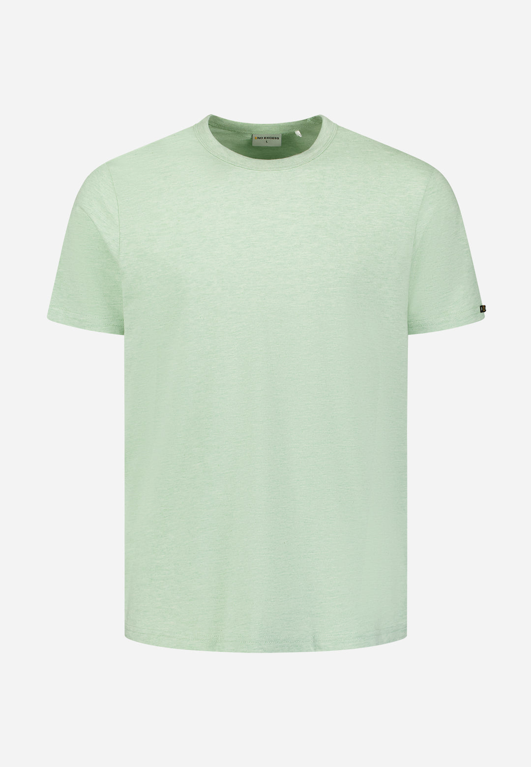 T-Shirt Crewneck Melange, Green 050 Bild 5