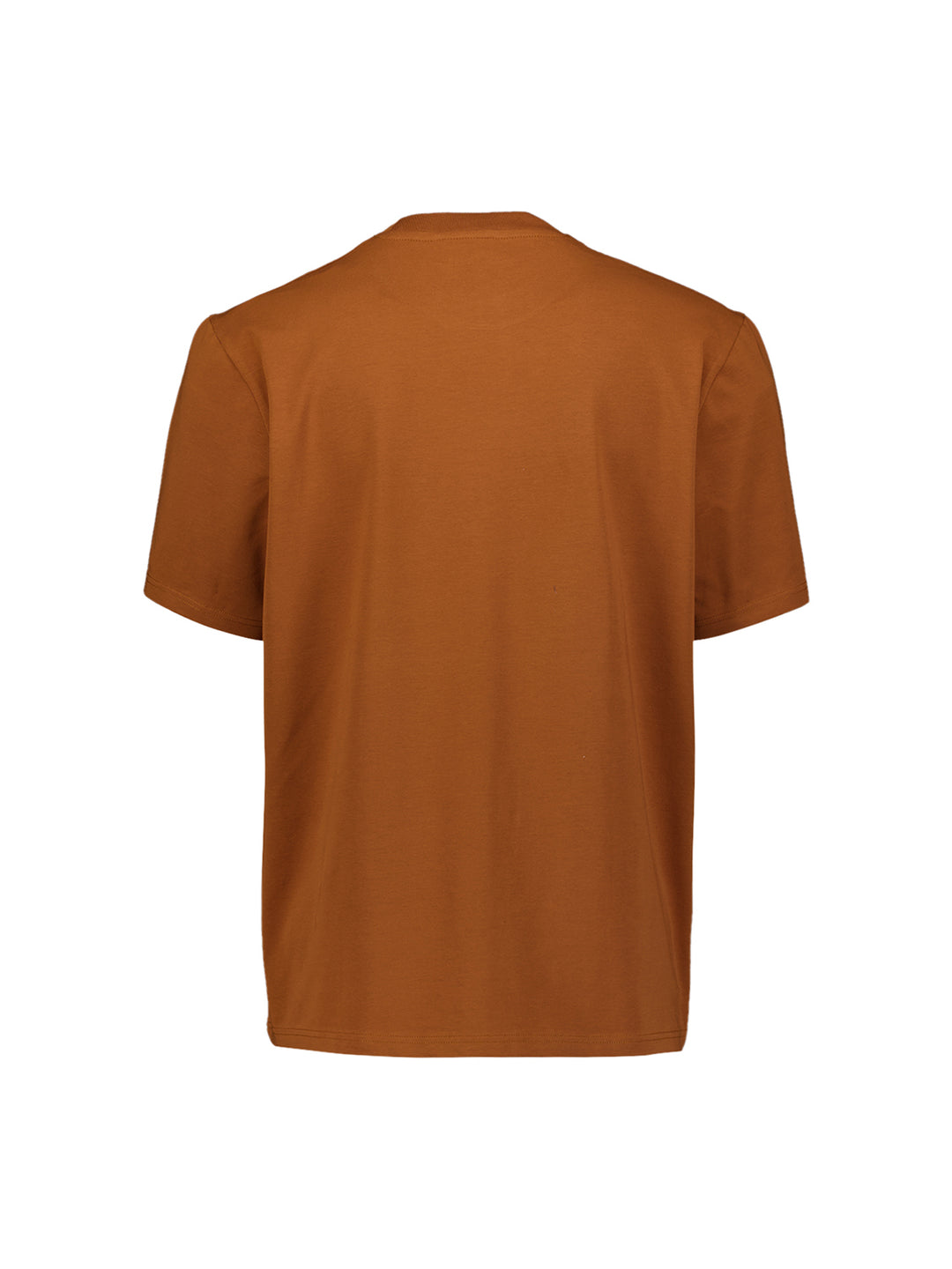 T-Shirt Crewneck Solid Basic Stretch, Caramel 048 Bild 6