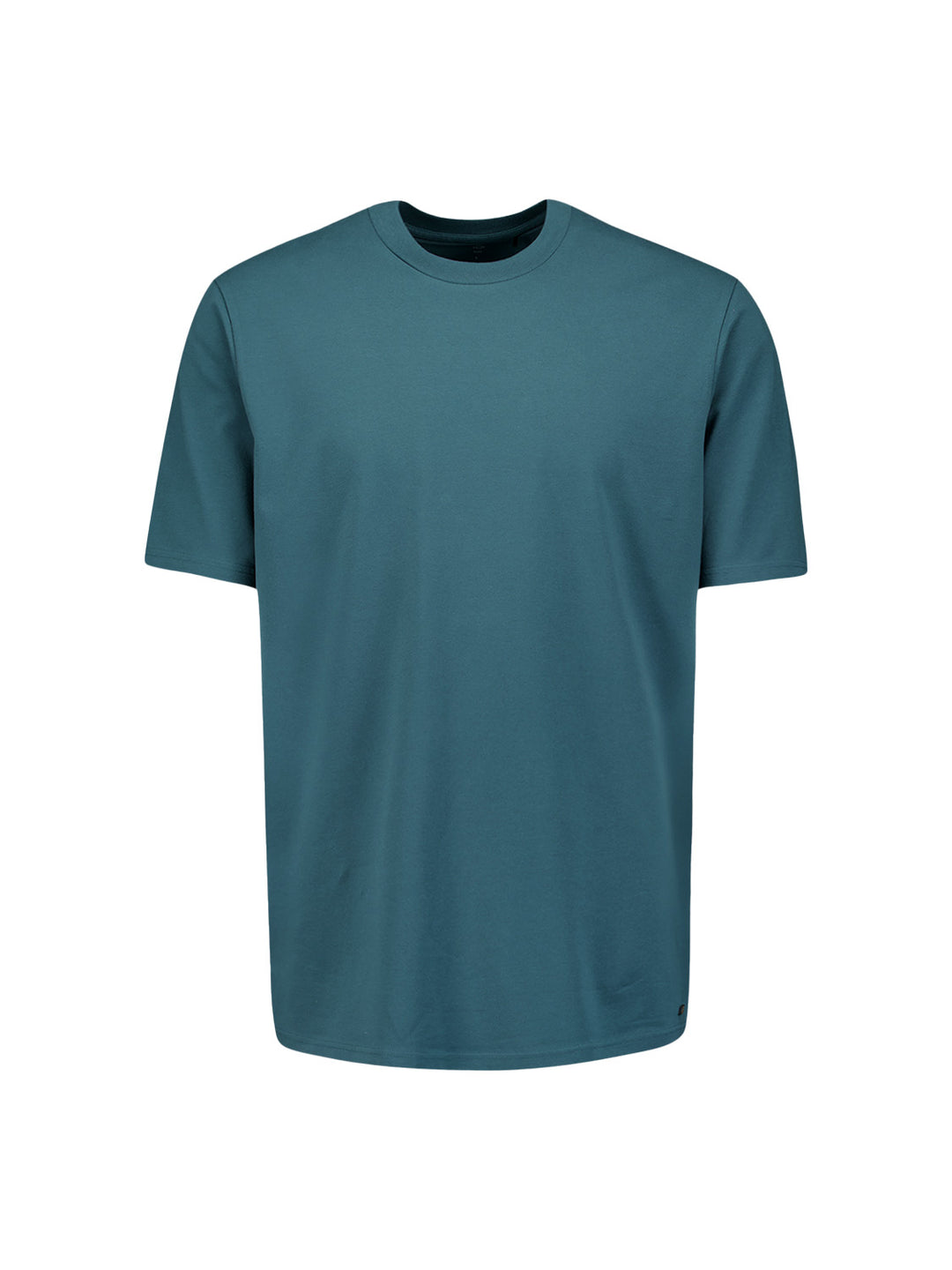 T-Shirt Crewneck Solid Basic Stretch, Shadow Blue 132 Bild 5