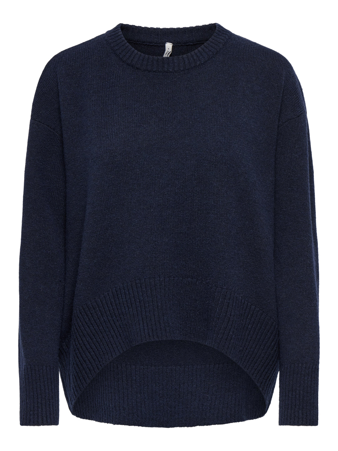 ONLALIVIA LS HIGH-LOW O-NECK NOOS K, Night Sky/Melange 194962001 Bild 1