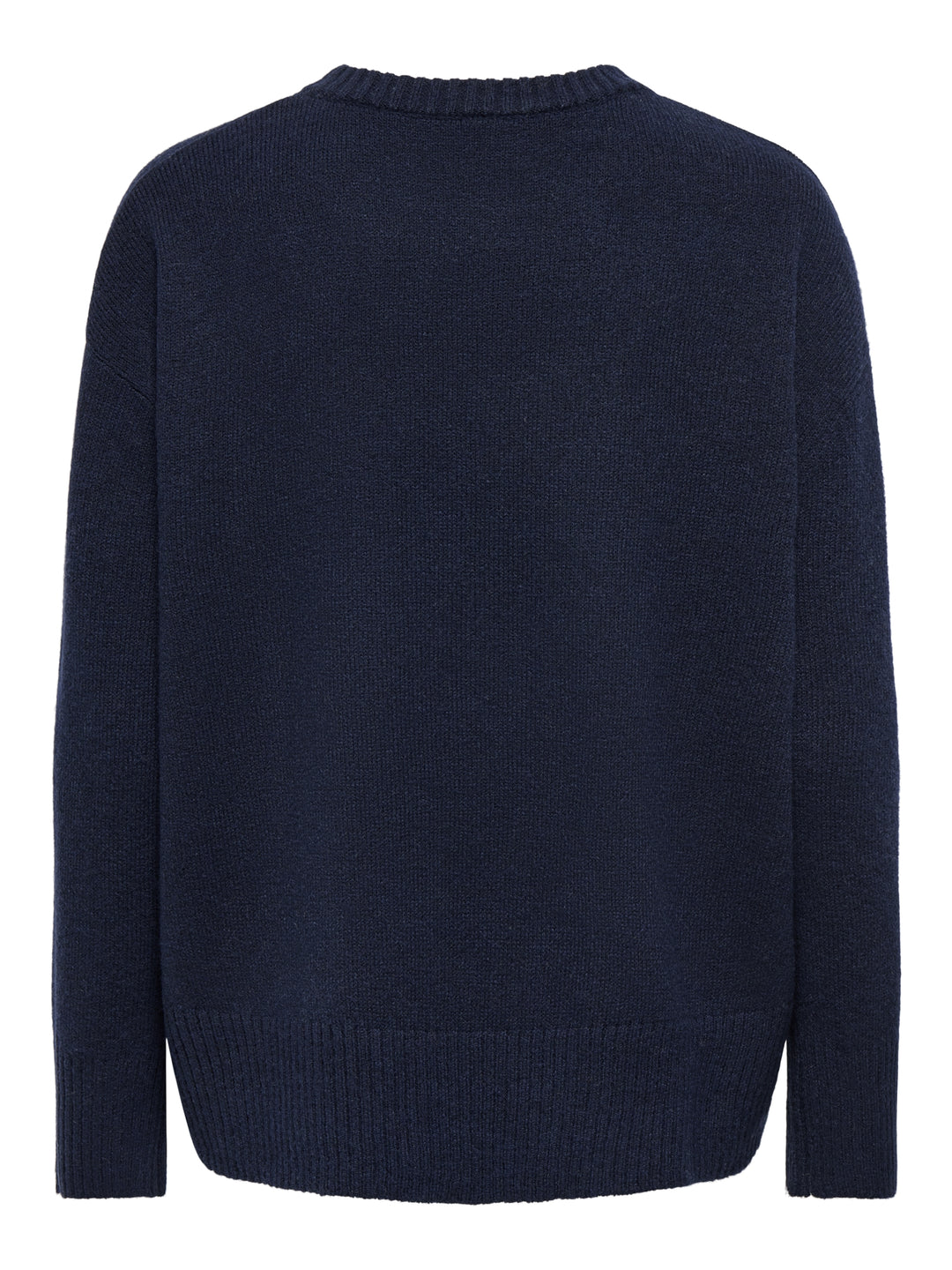 ONLALIVIA LS HIGH-LOW O-NECK NOOS K, Night Sky/Melange 194962001 Bild 2