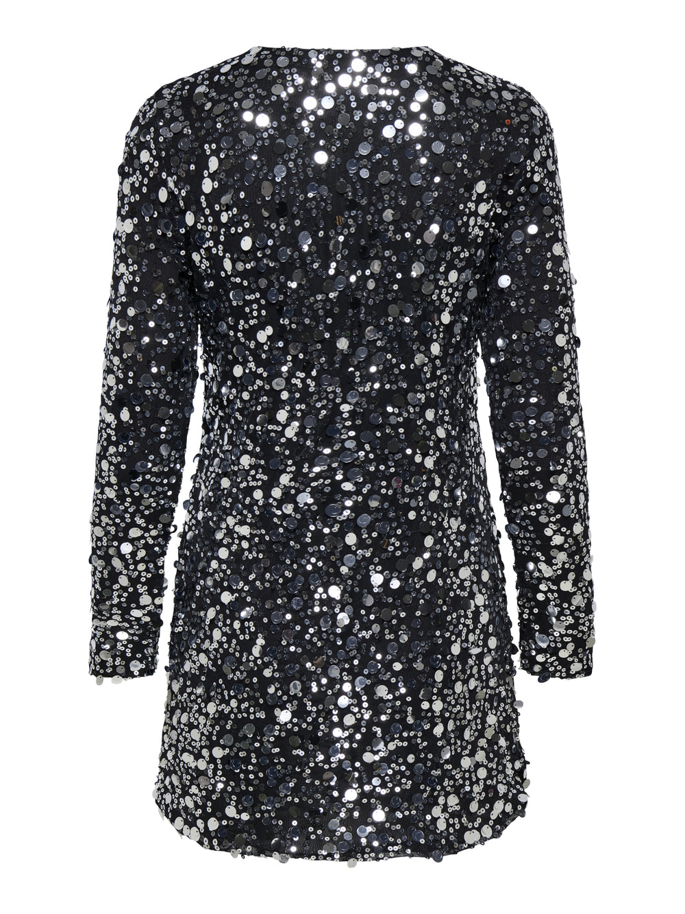 ONLANIKA CATINA LS SEQUINS DRESS WV, Silver 177931 Bild 2