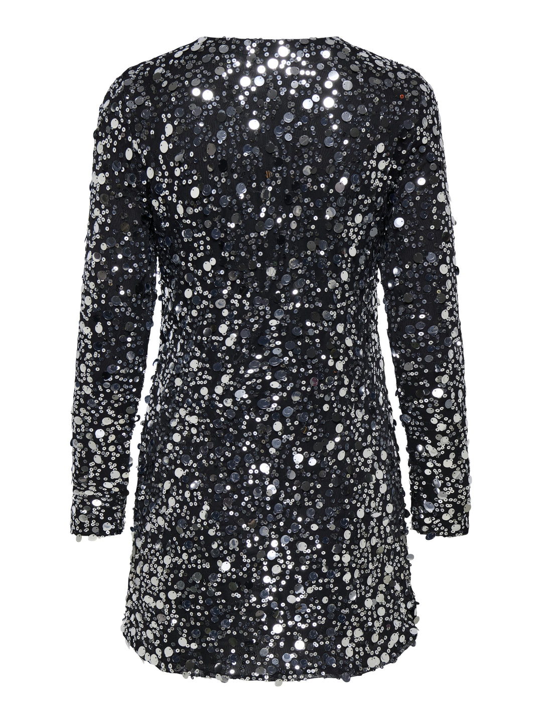 ONLANIKA CATINA LS SEQUINS DRESS WV, Silver 177931 Bild 2