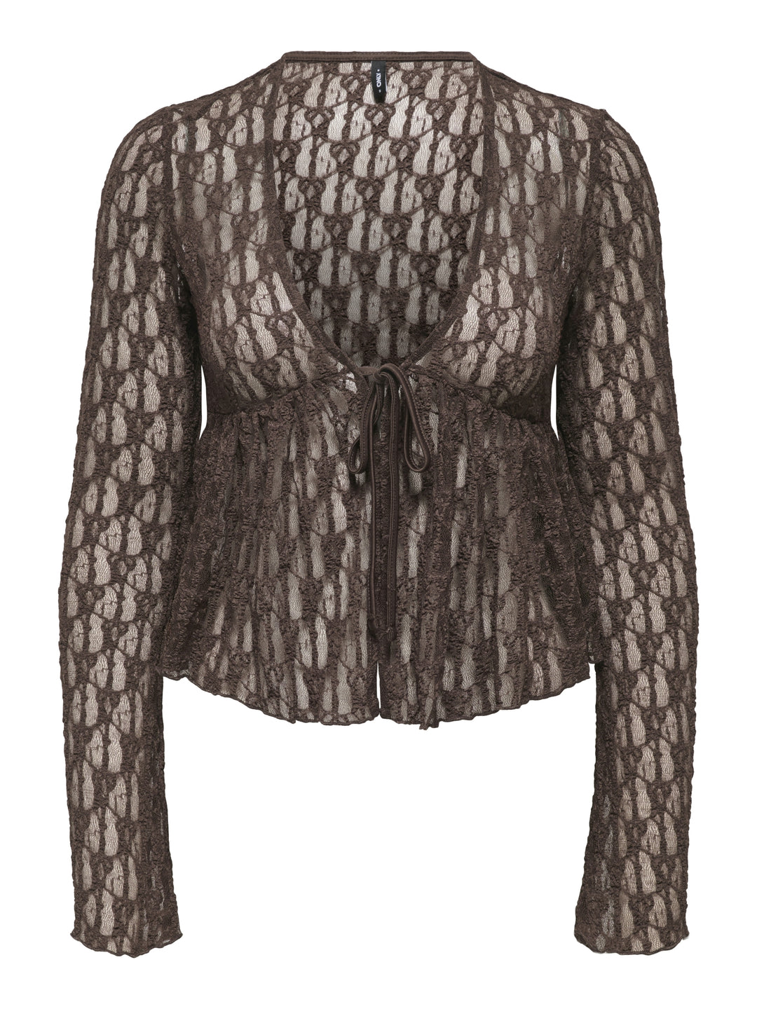 ONLAYA LACE CARDGIAN JRS NOOS, Chocolate Martini 286415 Bild 1