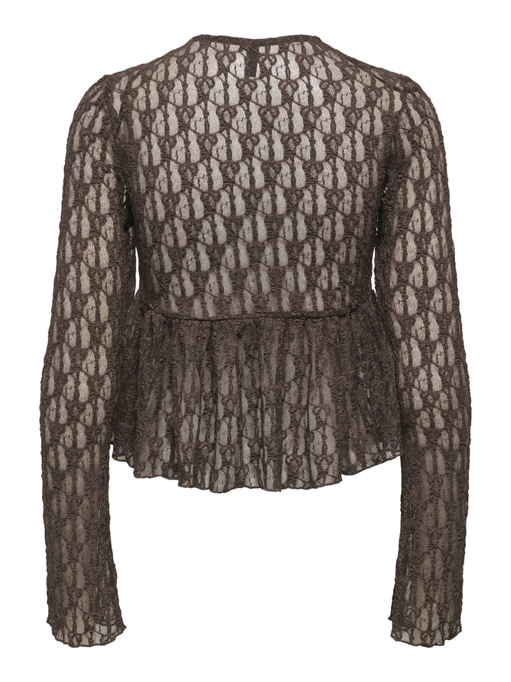 ONLAYA LACE CARDGIAN JRS NOOS, Chocolate Martini 286415 Bild 2