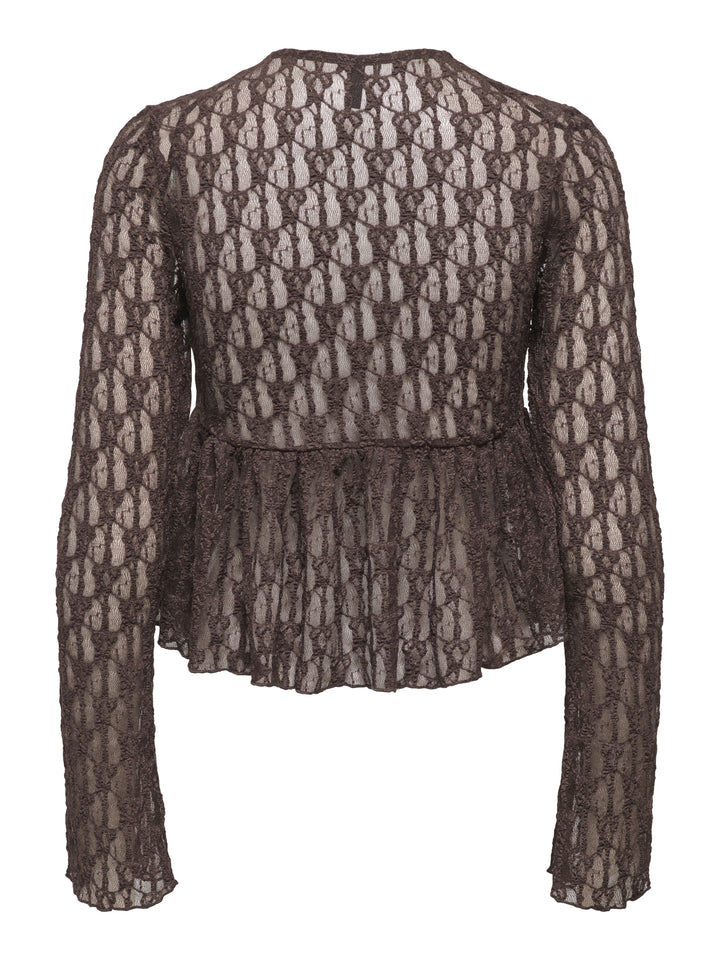 ONLAYA LACE CARDGIAN JRS NOOS, Chocolate Martini 286415 Bild 2