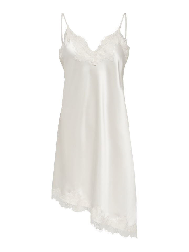 ONLBELLA STRAP SATIN LACE DRESS WVN, Cloud Dancer 177922 Bild 1