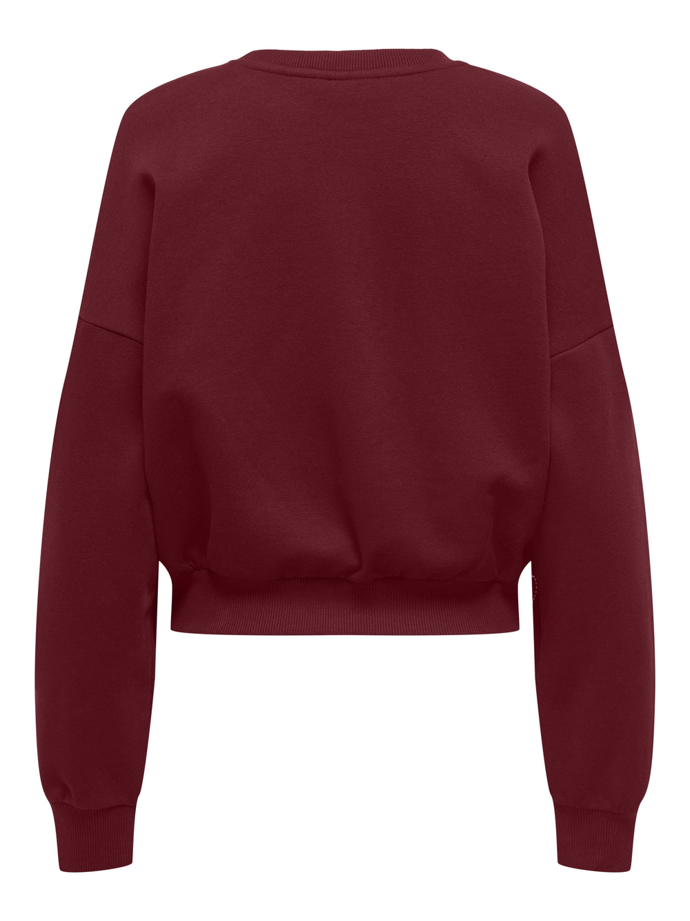 ONLBERIT L/S O-NECK SWT, Cabernet/Heart silver rhinestone 182651002 Bild 2