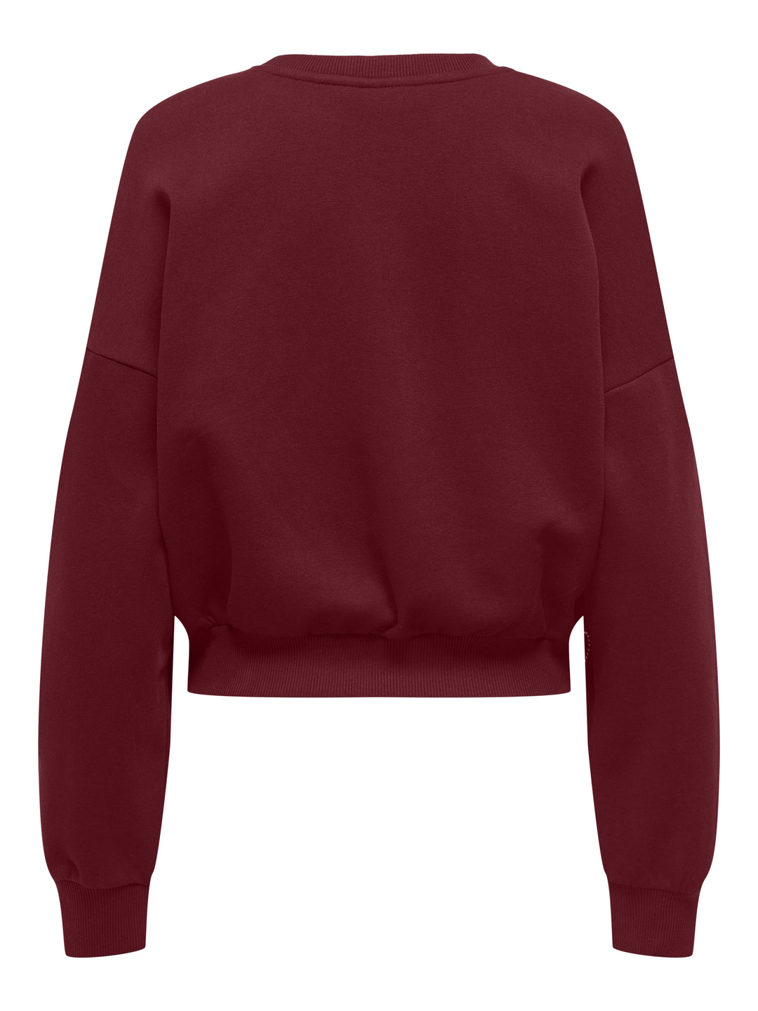 ONLBERIT L/S O-NECK SWT, Cabernet/Heart silver rhinestone 182651002 Bild 2